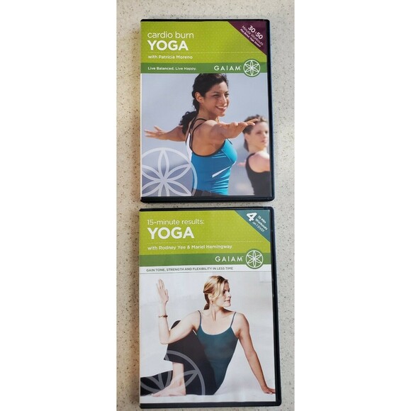 Yoga for Weight Loss DVD Collection: 15-Minute Results & Cardio Burn - Picture 3 of 5